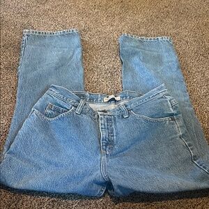 Classic Blue Denim Jeans. Riders Lee
